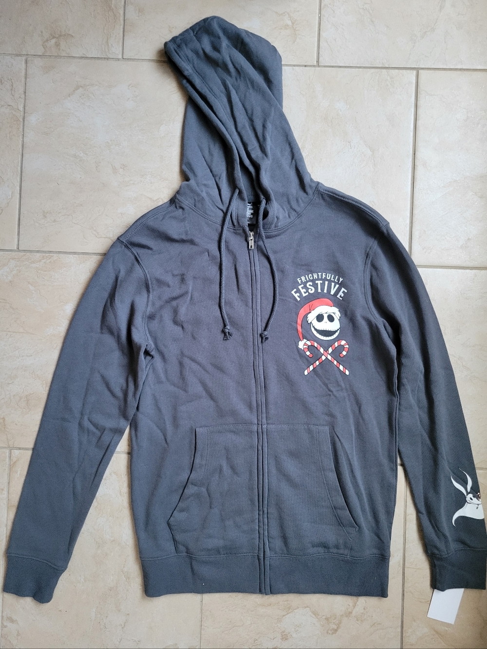 Disney The Nightmare Before Christmas Frightfully Festive Zip-Up Hoodie/Jacket